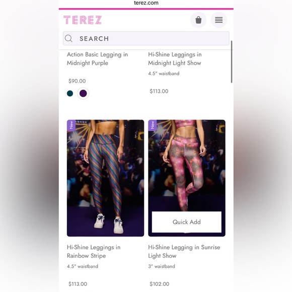 Terez XS Technicolor Plaid Shine Leggings and Sports Bra Set ♥️💙💛 - Picture 14 of 16